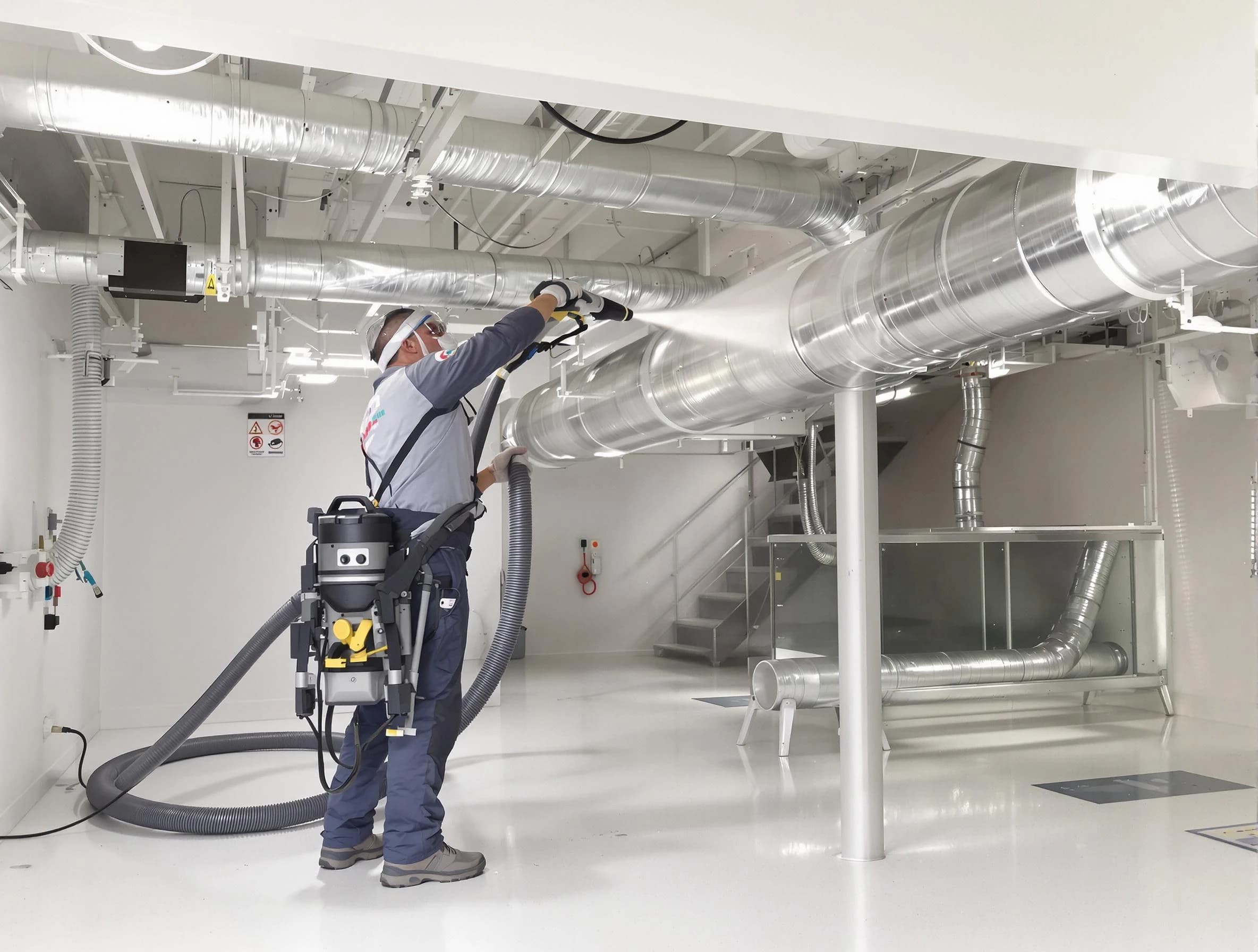 Professional central duct cleaning by Woodlake Air Duct Cleaning in Woodlake