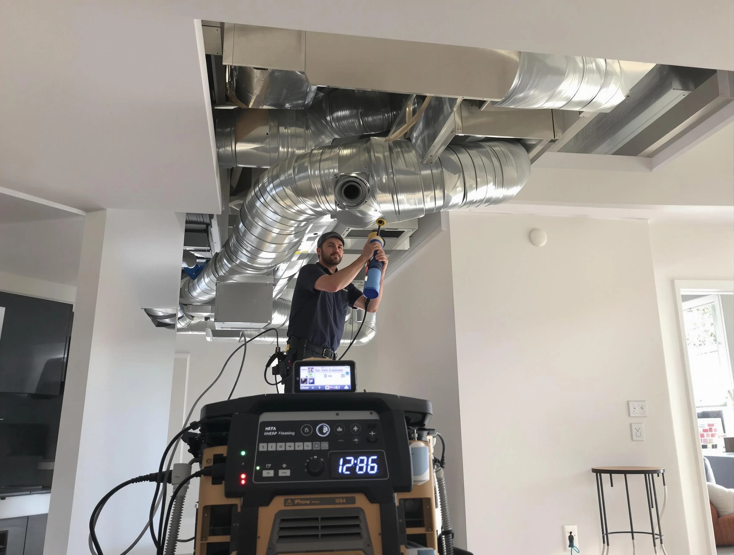 Advanced pure air duct cleaning by Woodlake Air Duct Cleaning in Woodlake