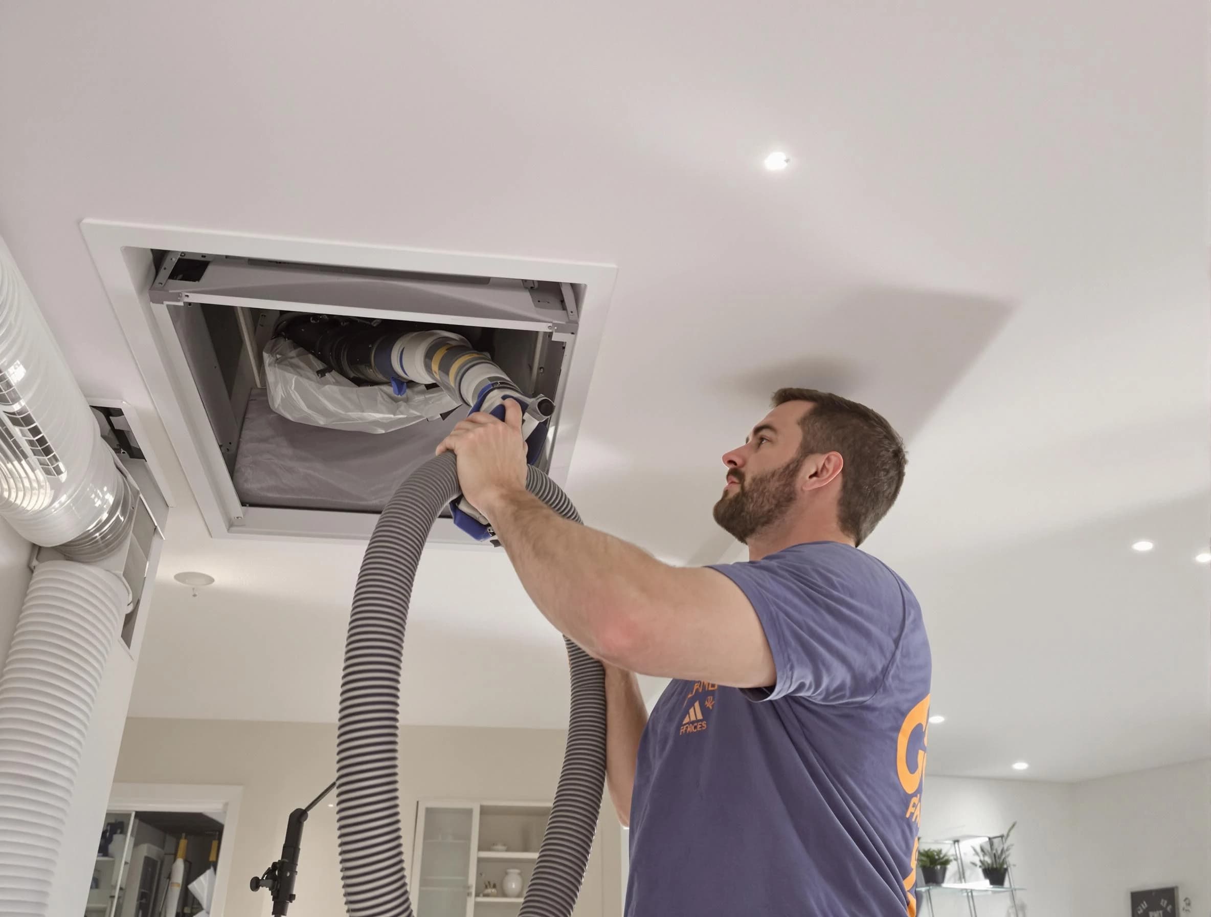 Precision indoor duct cleaning by Woodlake Air Duct Cleaning in Woodlake