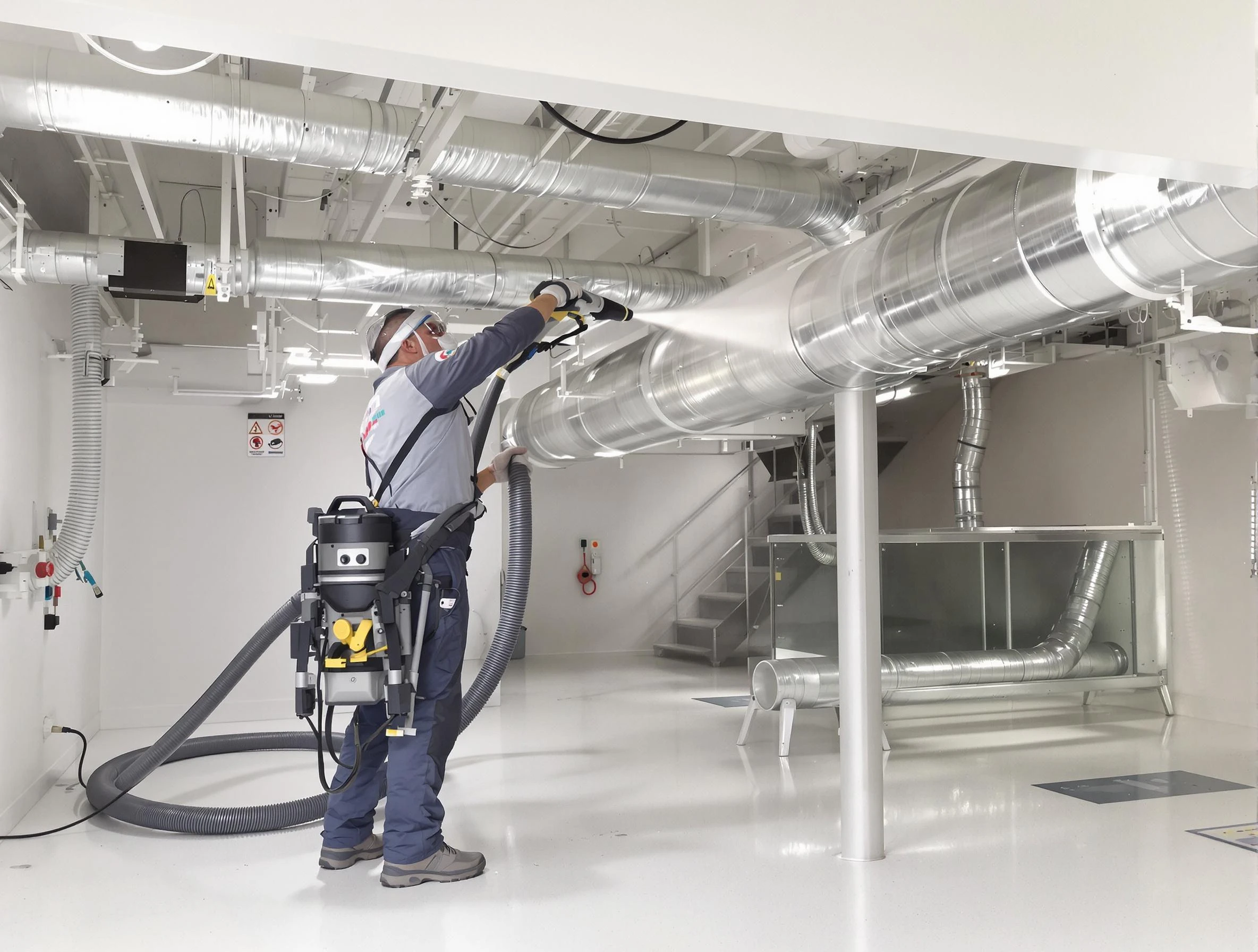 Professional central duct cleaning by Woodlake Air Duct Cleaning in Woodlake