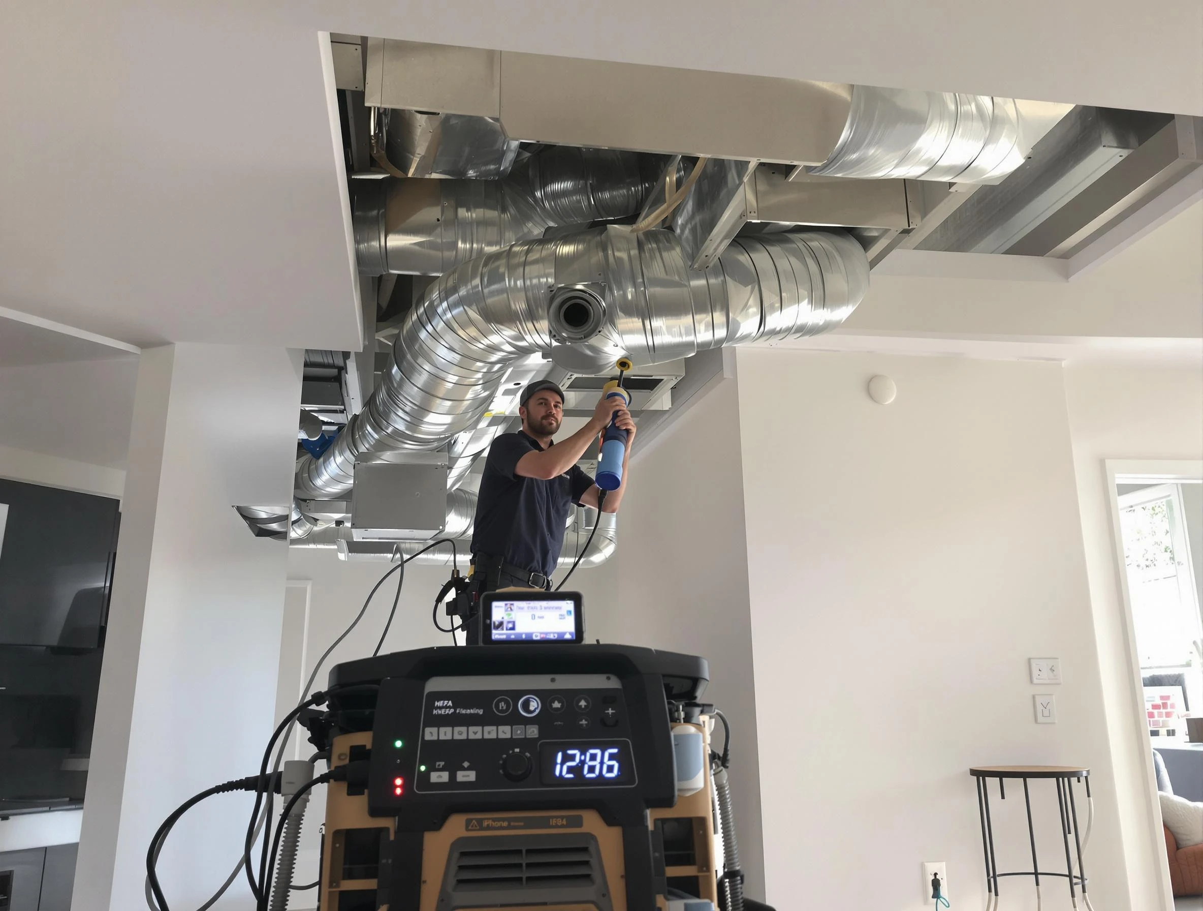 Advanced pure air duct cleaning by Woodlake Air Duct Cleaning in Woodlake
